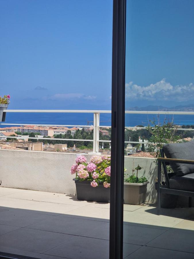 Isula Piana Avec Vue Panoramique Et Montagnes, 40m De Terrasse Appartement