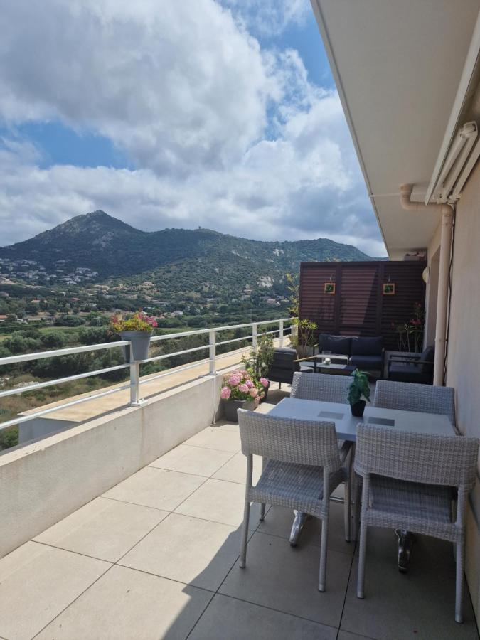 Isula Piana Avec Vue Panoramique Et Montagnes, 40m De Terrasse *